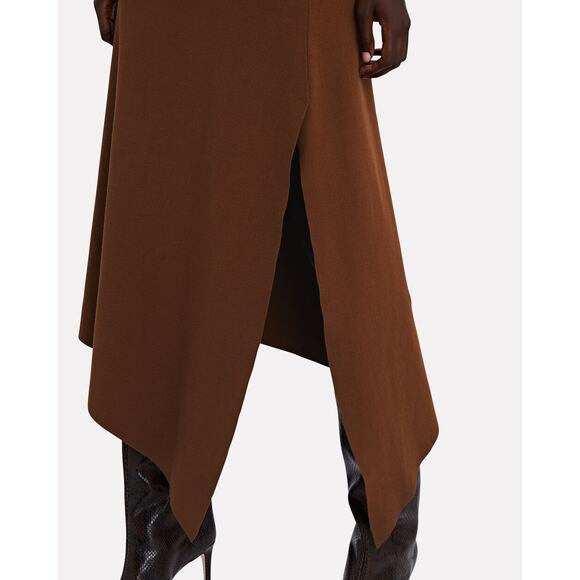 A.L.C. Harvey Rib-Knit Maxi Asymmetrical Hem Dress - Picture 9 of 14